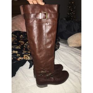 Knee High Brown Boots